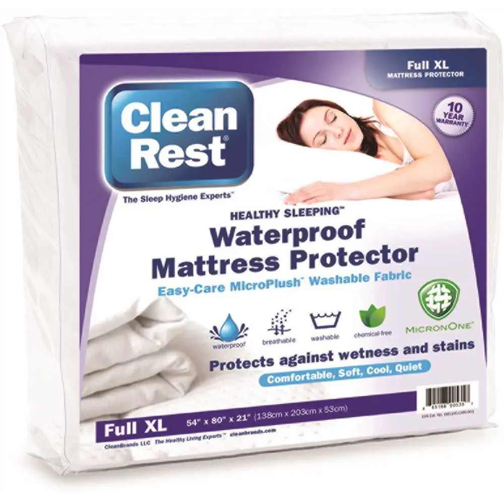 Cleanrest Fitted Waterproof Mattress Cover Full Xl - pack of 4 845168005357