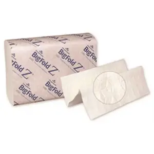 BigFold Z 20887 C-Fold White Premium Replacement Paper Towels - pack of 10