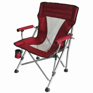ZENITHEN USA LLC OC140S-TV Quad Sports Chair, Padded Arms, Oversized, Red