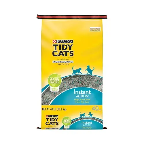 Cat Litter, Non Clumping, Odor Control, 40 Lbs. Cat Litter, Non Clumping, Odor Control, 40 Lbs.