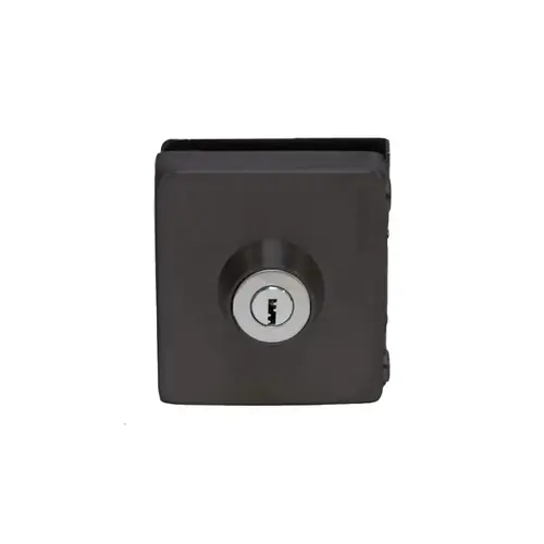 Slip on Square Lock with 2 Deadbolts Matte Black