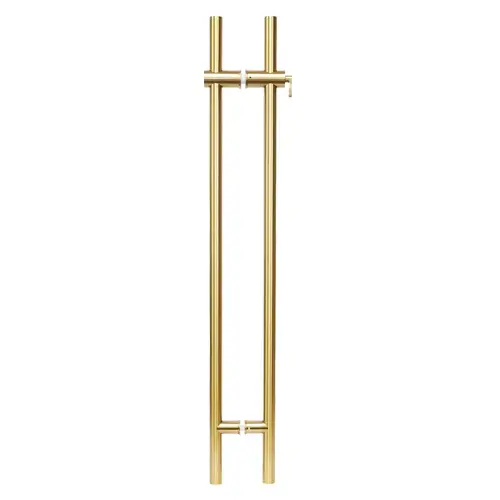 48" Locking Ladder Pull Satin Brass 48" Locking Ladder Pull Satin Brass