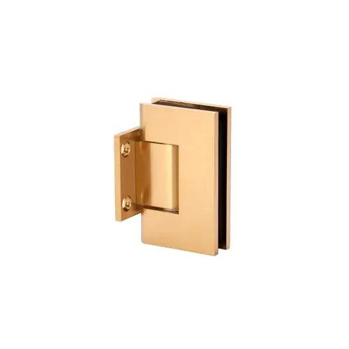 Wall mount Windsor Short Back Plate Square Hinge Satin Brass