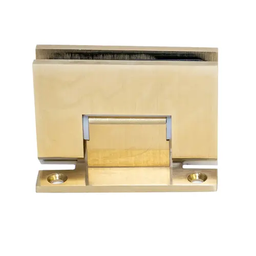 Wall mount Windsor Adjustable Square Hinge Satin Brass