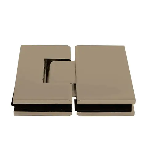 Heavy Duty Glass to Glass 180 Chatham Square Hinge Brushed Bronze Heavy Duty Glass to Glass 180 Chatham Square Hinge Brushed Bronze
