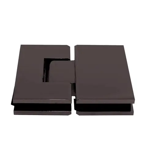 Heavy Duty Glass to Glass 180 Chatham Square Hinge Oil Rubbed Bronze Heavy Duty Glass to Glass 180 Chatham Square Hinge Oil Rubbed Bronze