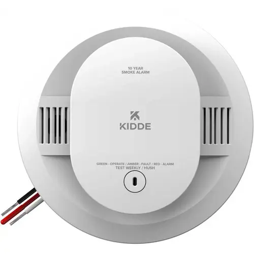 Firex 5'' Smoke Alarm Hardwired W/ 10 yr battery Back-Up