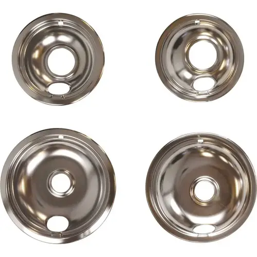 Whirlpool Drip Pan Kit Chrome Whirlpool Drip Pan Kit Chrome