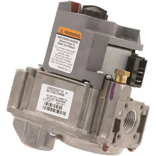 Combination Gas Valve 1/2" X 1/2" Npt 24 Volt Combination Gas Valve 1/2" X 1/2" Npt 24 Volt
