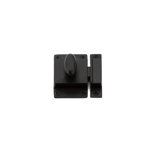 2-1/4" x 2" Cabinet Latch Flat Black Finish 2-1/4" x 2" Cabinet Latch Flat Black Finish
