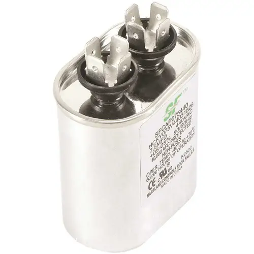 7.5 MFD 370/440 Volt Oval Run Capacitor 7.5 MFD 370/440 Volt Oval Run Capacitor