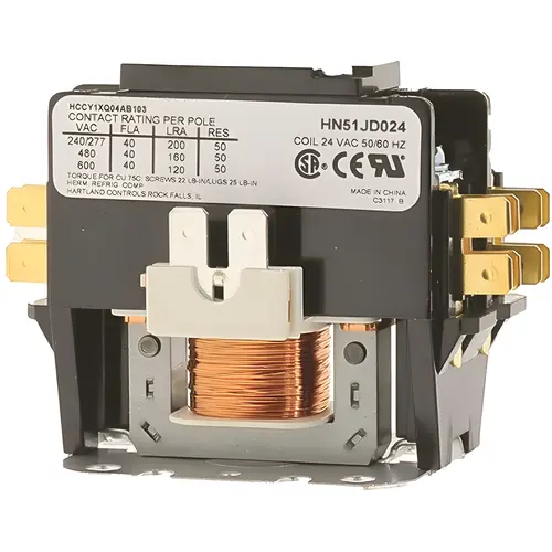 Carrier 1-Pole 24V 40A Contactor, HN51JD024