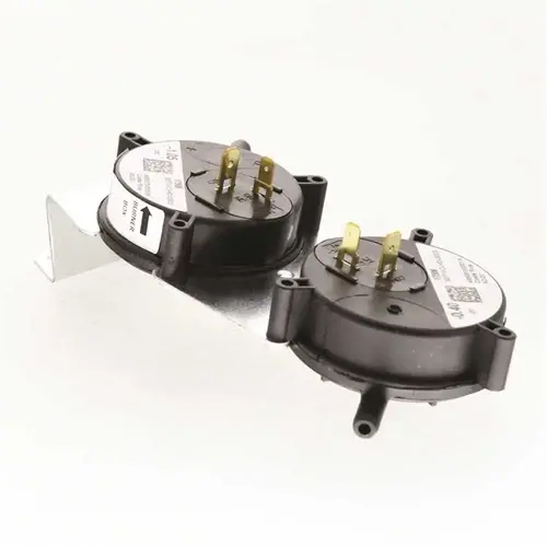 Pressure Switch, Spst, 1/4 Barbed Connection, -1.20" Wc