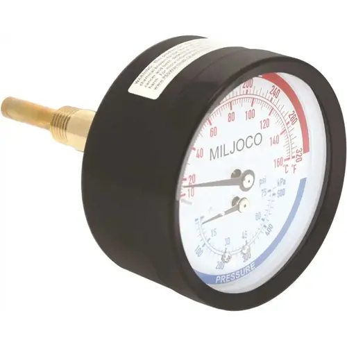 Pressure Temperature Gauge 20-1014 Pressure Temperature Gauge 20-1014