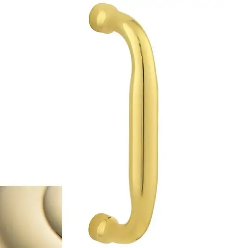 Utility 5-1/2" Center to Center Door Pull with MTG1 Mounting Hardware Lifetime Brass Finish