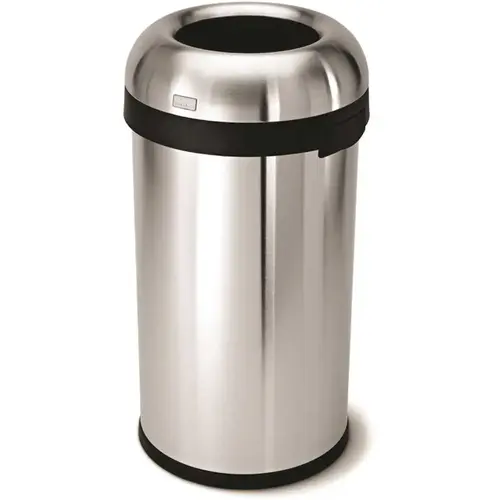 Open-Top 15.9 Gallon/60 Liter Trash Can With Lid Open-Top 15.9 Gallon/60 Liter Trash Can With Lid