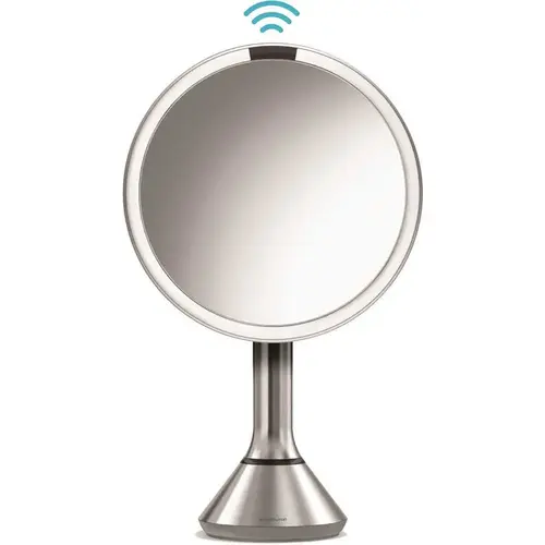 8" Round Sensor Tabletop Mount Makeup Mirror Touch-Control Dual Lght 8" Round Sensor Tabletop Mount Makeup Mirror Touch-Control Dual Lght