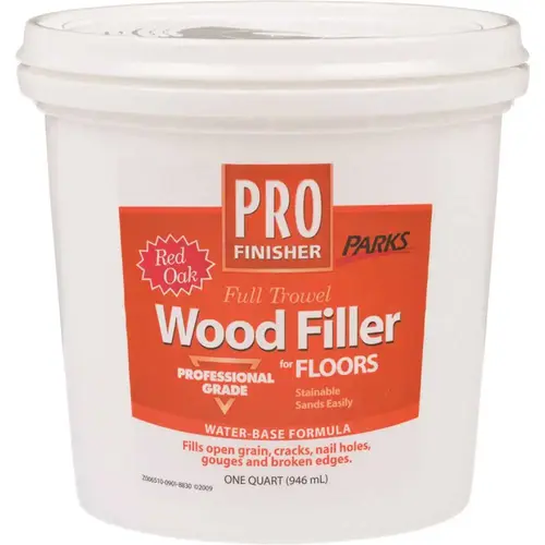 Parks PRO Finisher Wood Filler, Red Oak, 1 Quart - pack of 6 Parks PRO Finisher Wood Filler, Red Oak, 1 Quart - pack of 6