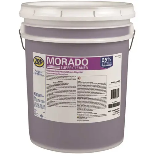 Morado Heavy-Duty, Multi-Purpose Cleaner & Degreaser, 5 Gal Purple