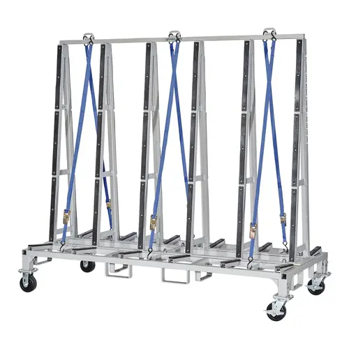 Economy Transport Rack Heavy Duty Powder Coated 84" Length x 36" Width x 69" Height 331 lbs Weight 60" Load Height