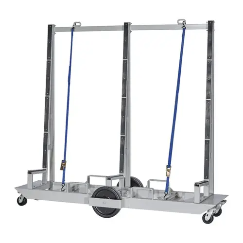 Six Wheeled Fabrication Cart Heavy Duty Powder Coated 48" Length x 28" Width x 47" Height 170 lbs Weight 42" Load Height Six Wheeled Fabrication Cart Heavy Duty Powder Coated 48" Length x 28" Width x 47" Height 170 lbs Weight 42" Load Height