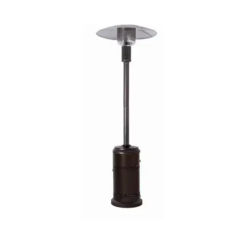 Patio Heater, Matte Black, 40,000 BTU