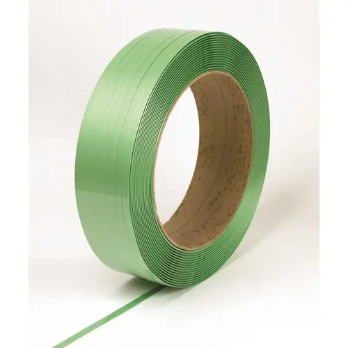 5/8"wx0.035" Thkx4k Poly 1,400# 16x6 Grn Aar Pallet Of 28