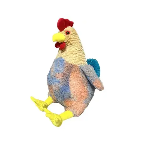 Plush Toy Chicken, Multicolor, 20 In.