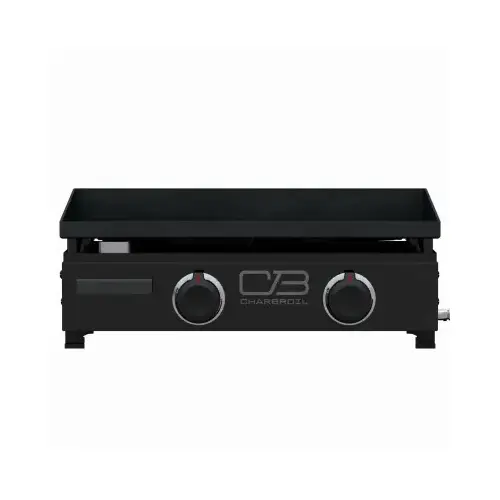 Charbroil 22 In. Performance Series Portable Tabletop 2 Burner Propane Gas Griddle, Black Charbroil 22 In. Performance Series Portable Tabletop 2 Burner Propane Gas Griddle, Black