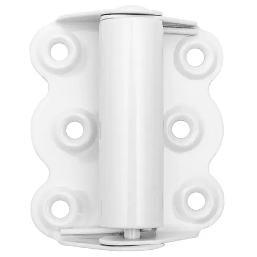 Self-Closing Spring Screen Door Hinge Set, White Self-Closing Spring Screen Door Hinge Set, White