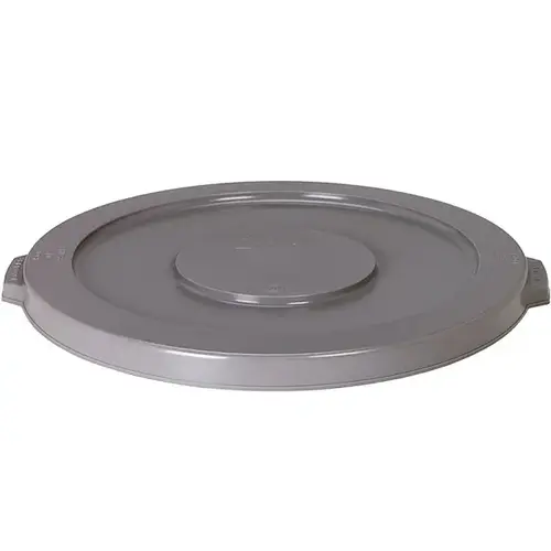 32 Gallon Commercial Round Lid Gray 32 Gallon Commercial Round Lid Gray