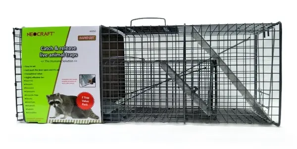 Alligator Brand Live Animal Trap Combo Pack - Includes (1) 32 and (1) 24 Traps 05810212 Alligator Brand Live Animal Trap Combo Pack - Includes (1) 32 and (1) 24 Traps 05810212