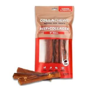 MPet Group 011-1629 BEEF + COLLAGEN 9" ROLL 011-1629 pack of 3