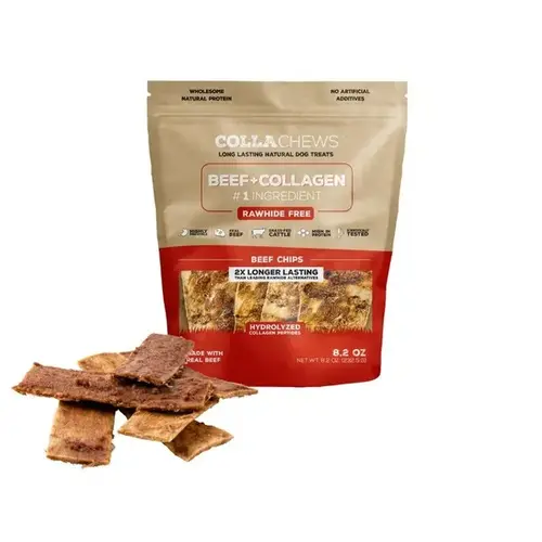 Beef + Collagen Beef Chips - 8.2 oz Bag Beef + Collagen Beef Chips - 8.2 oz Bag