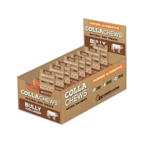 BULLY + COLLAGEN 6" ROLL 011-1889 DISPLAY BOX - pack of 30 BULLY + COLLAGEN 6" ROLL 011-1889 DISPLAY BOX - pack of 30