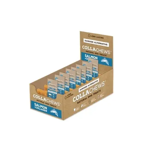 Salmon + Collagen 6" Rolls Display Box - 30 pieces Salmon + Collagen 6" Rolls Display Box - 30 pieces