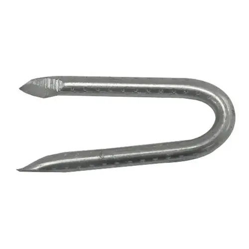Fencing Staple - 9-Gauge 1-1/4" - Electro-Galvanized 1-lbs Fencing Staple - 9-Gauge 1-1/4" - Electro-Galvanized 1-lbs