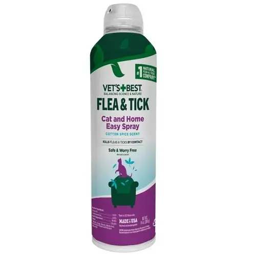 Flea & Tick Cat Easy Spray - 14 oz Cotton Spice Flea & Tick Cat Easy Spray - 14 oz Cotton Spice