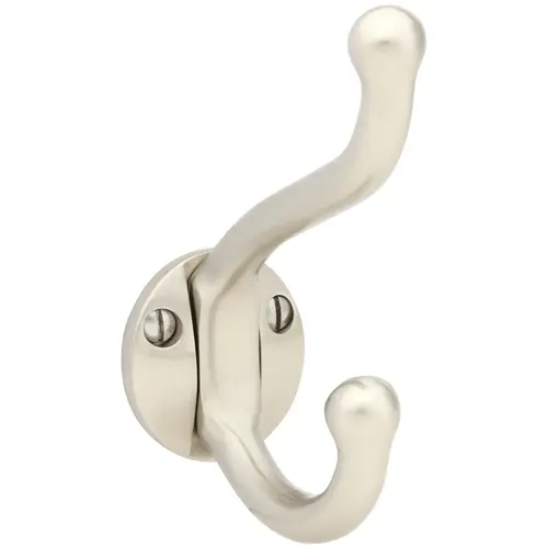 Robe Hook, Satin Nickel Finish Robe Hook, Satin Nickel Finish