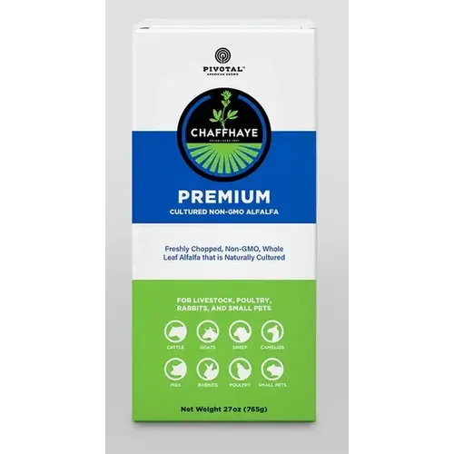 Chaffhaye Premium Cultured Alfalfa - 27 oz Bag