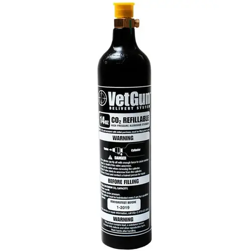 Vet Gun CO2 Tank Refill - 14 oz