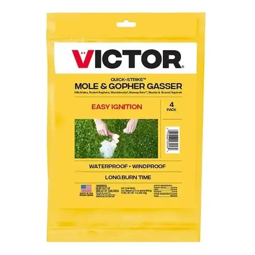Victor Quick-Strike Mole & Gopher Gasser Victor Quick-Strike Mole & Gopher Gasser