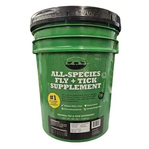 Trust Think Products 13842505 All-Species Fly & Tick Supplement - 25 lb Bucket