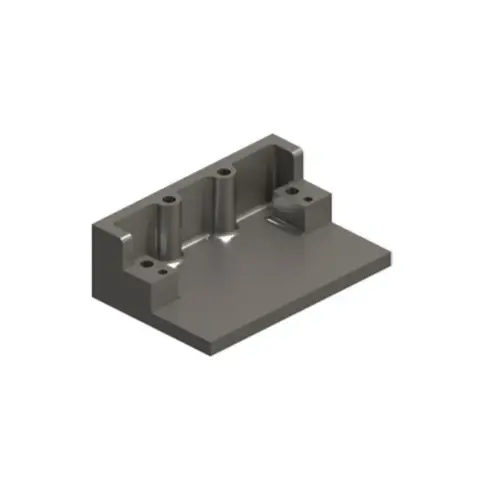 5/8" Stop Mounting Bracket, # 053257 Black Finish