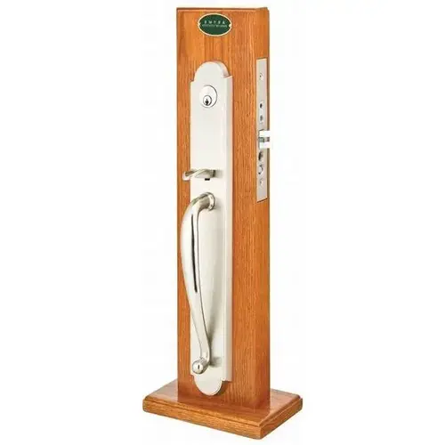 Athena Right Hand with Single Cylinder Albany Mortise Handleset 2-3/4" Backset with F20 Function Body Satin Nickel Finish Athena Right Hand with Single Cylinder Albany Mortise Handleset 2-3/4" Backset with F20 Function Body Satin Nickel Finish