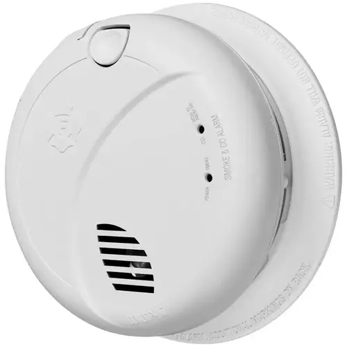 Smoke Detector Voice and Locatio Hard-Wired w/Battery Back-up Photoelectric White Smoke Detector Voice and Locatio Hard-Wired w/Battery Back-up Photoelectric White