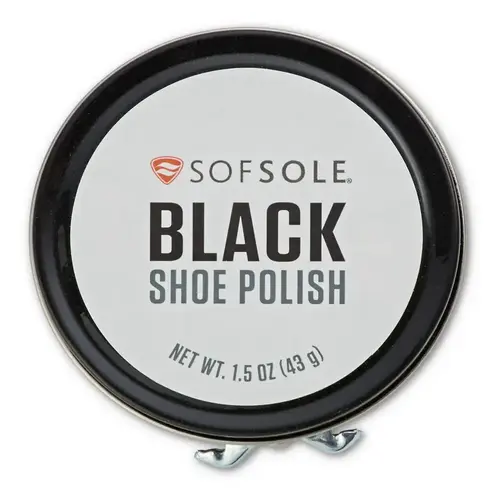 Shoe Polish Black 1.5 oz Black