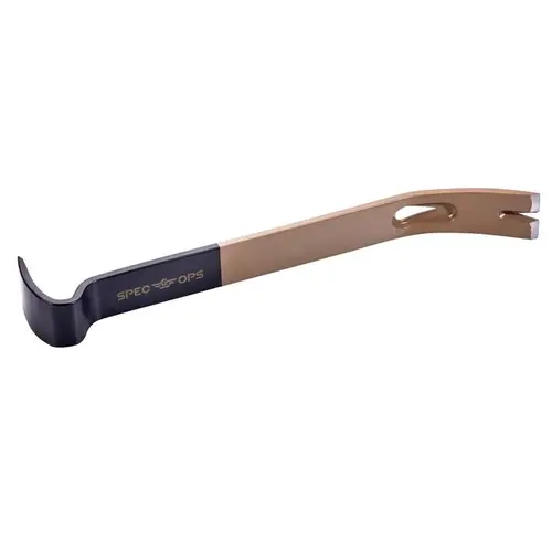 Spec Ops Flat Pry Bar, 15 in L, Precession Honed Tip, HCS, Black/Flat Dark Earth Spec Ops Flat Pry Bar, 15 in L, Precession Honed Tip, HCS, Black/Flat Dark Earth