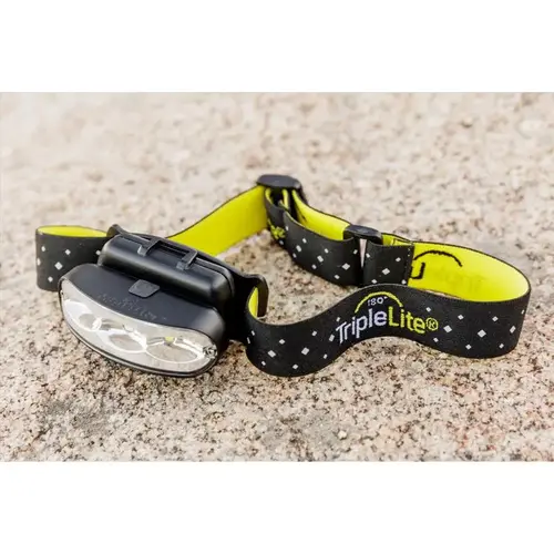 Head Lamp 530 lm Black LED AAA Battery Black