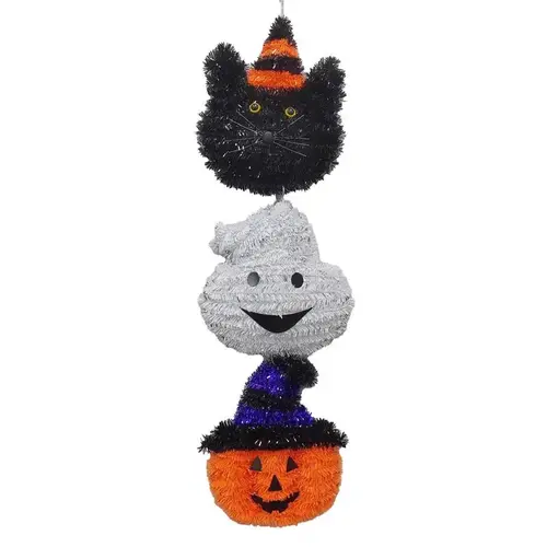 Hanging Decor 23" Dangler Cat, Ghost, Pumpkin Hanging Decor 23" Dangler Cat, Ghost, Pumpkin